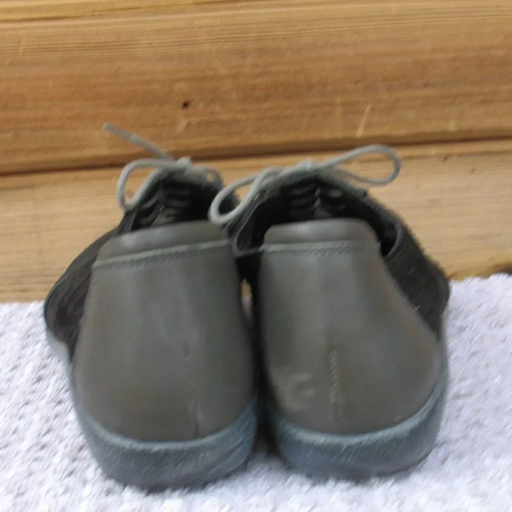 Naot Black Lalo Perforated Sneakers Shoes 6.5